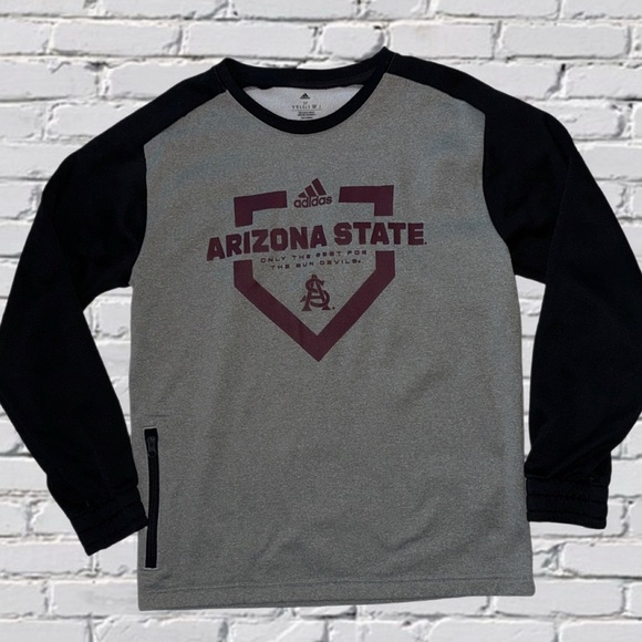 Adidas Arizona State University Sun Devils AEROREADY Long Sleeve Shirt – Size M - Picture 1 of 12
